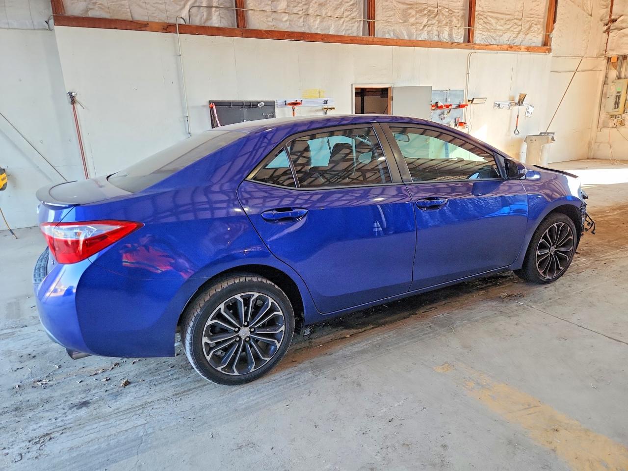 2014 Toyota Corolla S Plus Blue vin: 2T1BURHE1EC112014