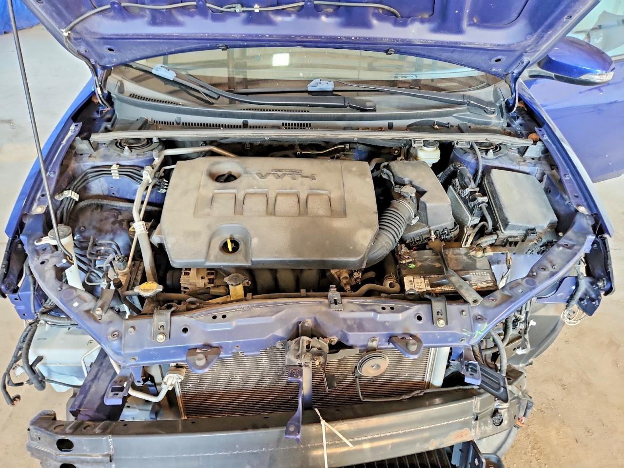 2014 Toyota Corolla S Plus Blue vin: 2T1BURHE1EC112014