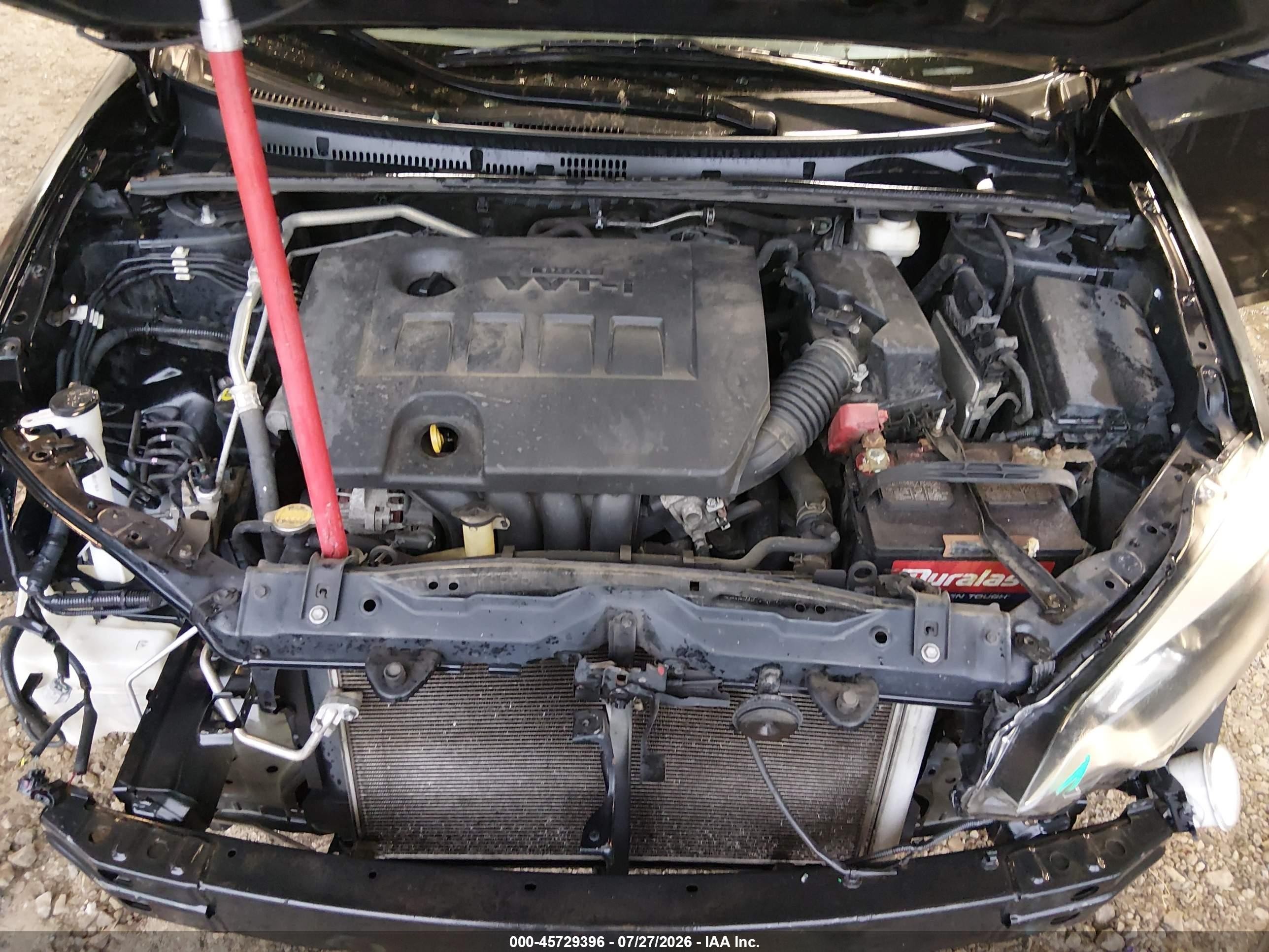2014 Toyota Corolla S Plus Black vin: 2T1BURHE1EC117200