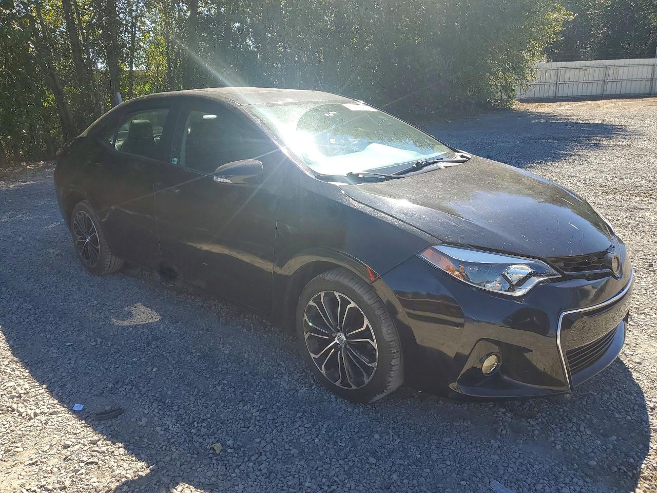 2014 Toyota Corolla S Plus Black vin: 2T1BURHE1EC119061
