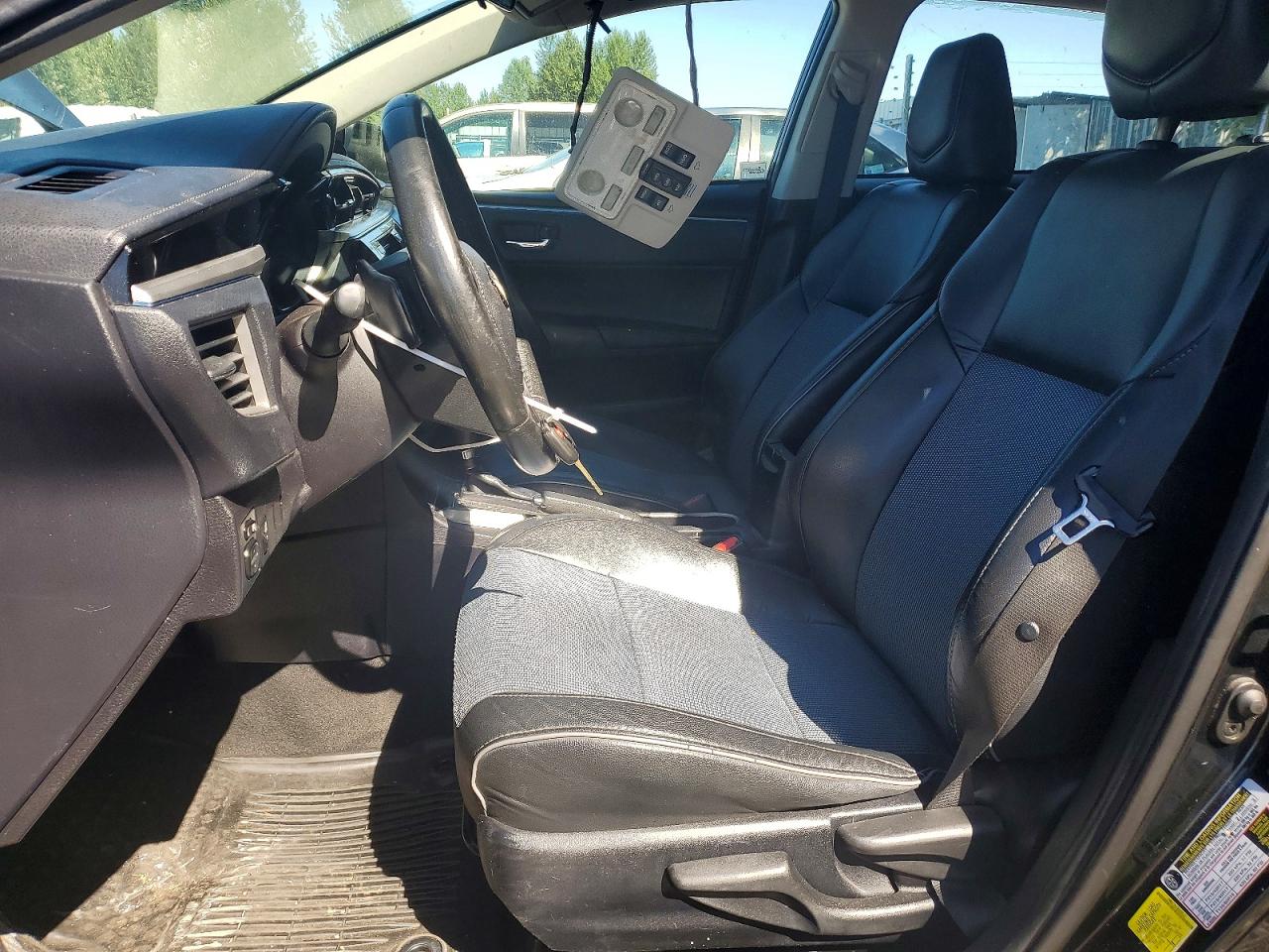 2014 Toyota Corolla S Plus Black vin: 2T1BURHE1EC119061