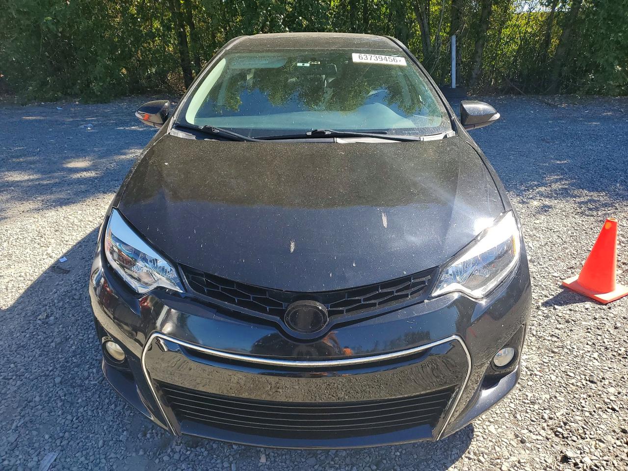2014 Toyota Corolla S Plus Black vin: 2T1BURHE1EC119061