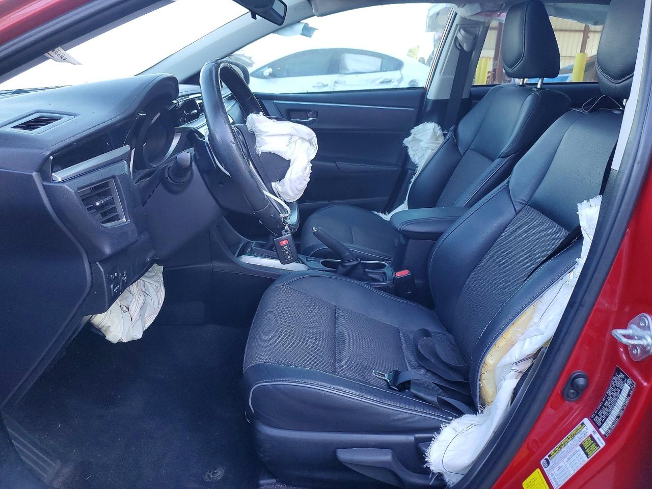 2014 Toyota Corolla S Plus Red vin: 2T1BURHE1EC127144