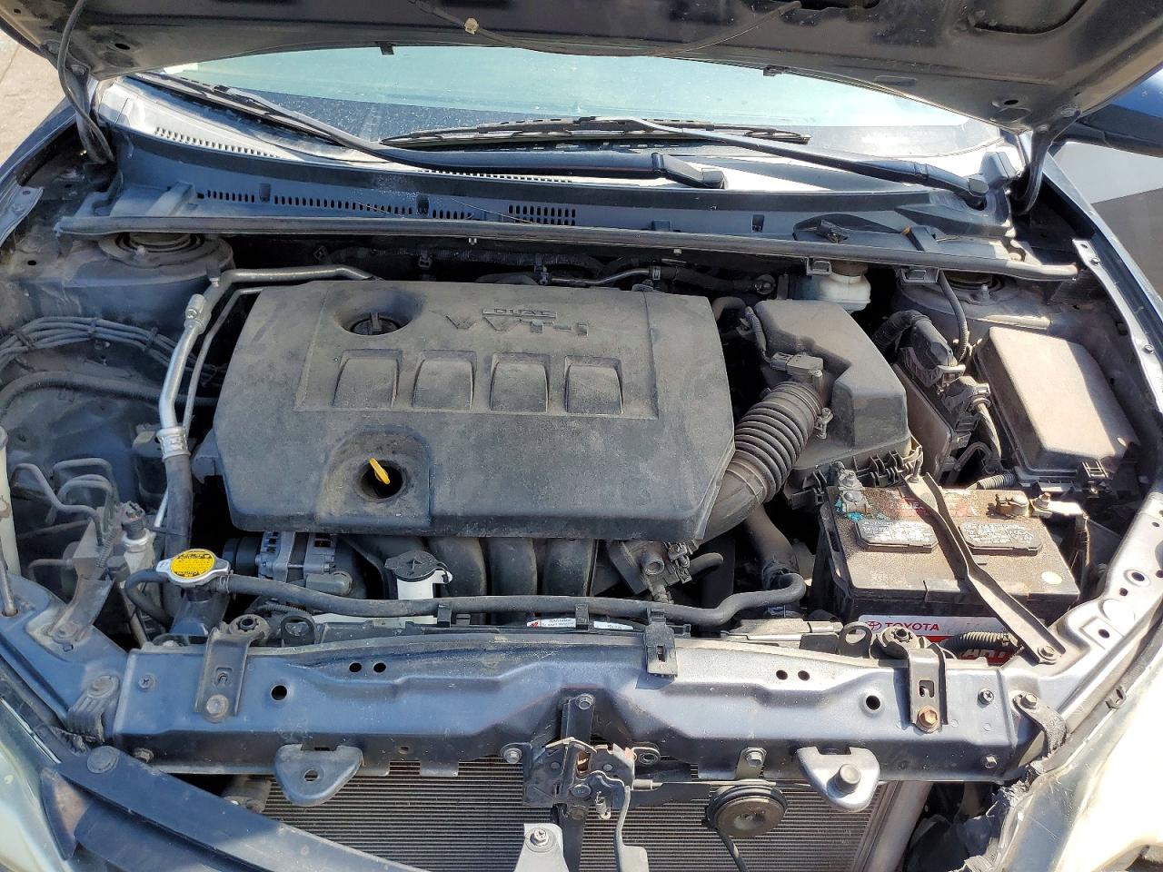 2014 Toyota Corolla Le Blue vin: 2T1BURHE1EC138578