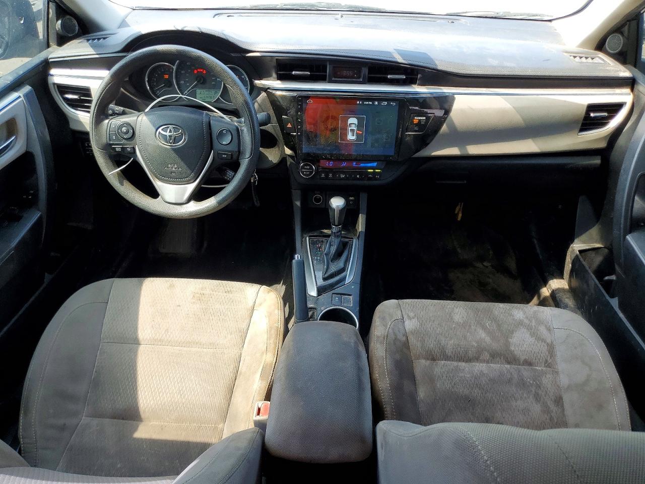 2014 Toyota Corolla Le Blue vin: 2T1BURHE1EC138578