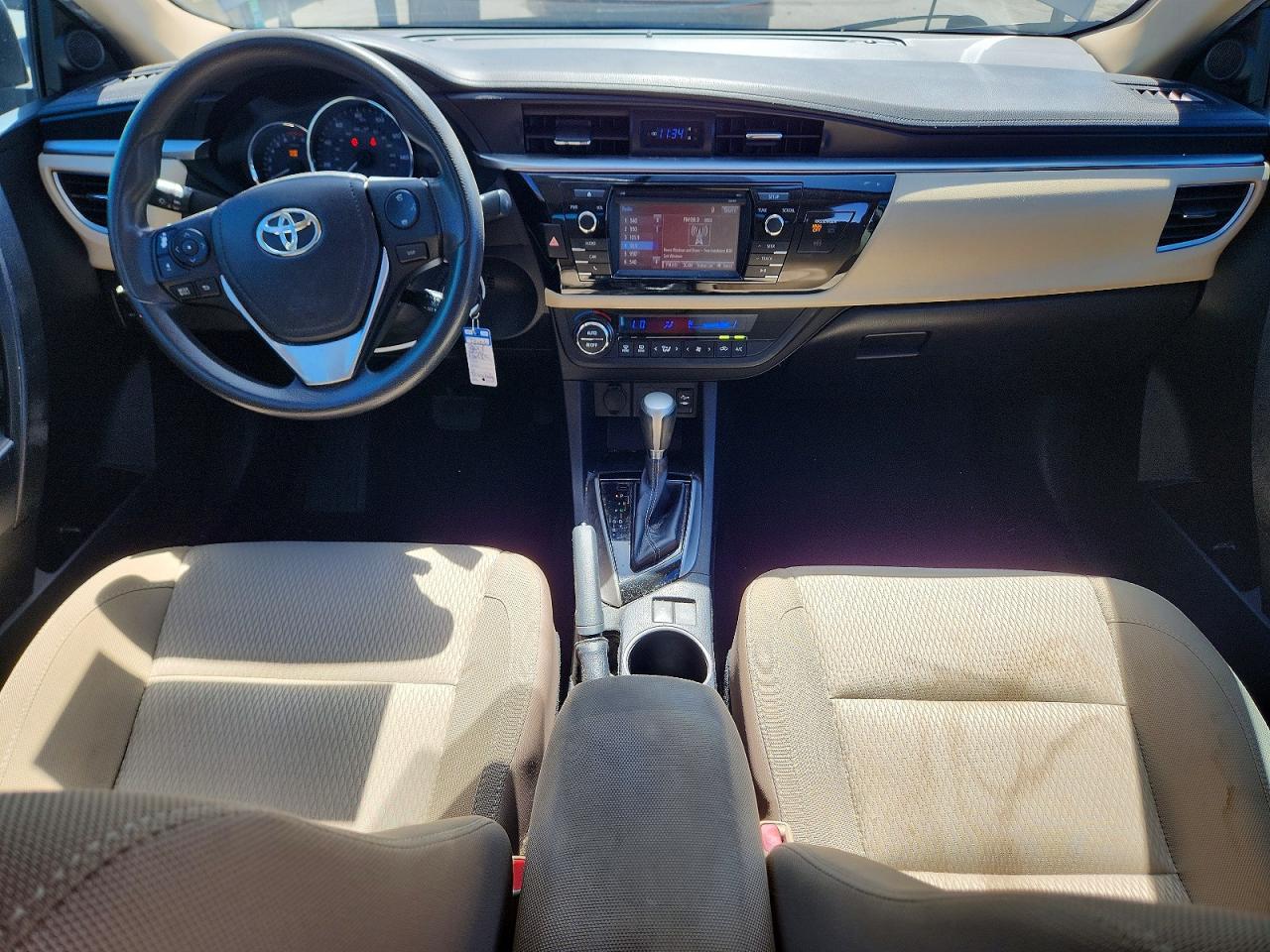 2014 Toyota Corolla Le Gray vin: 2T1BURHE1EC141254