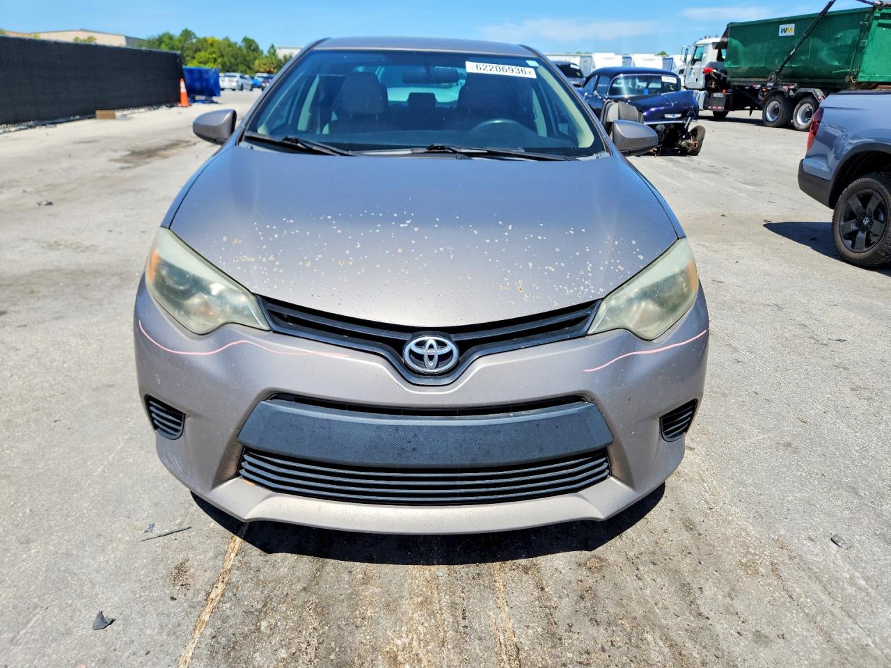 2014 Toyota Corolla Le Gray vin: 2T1BURHE1EC141254