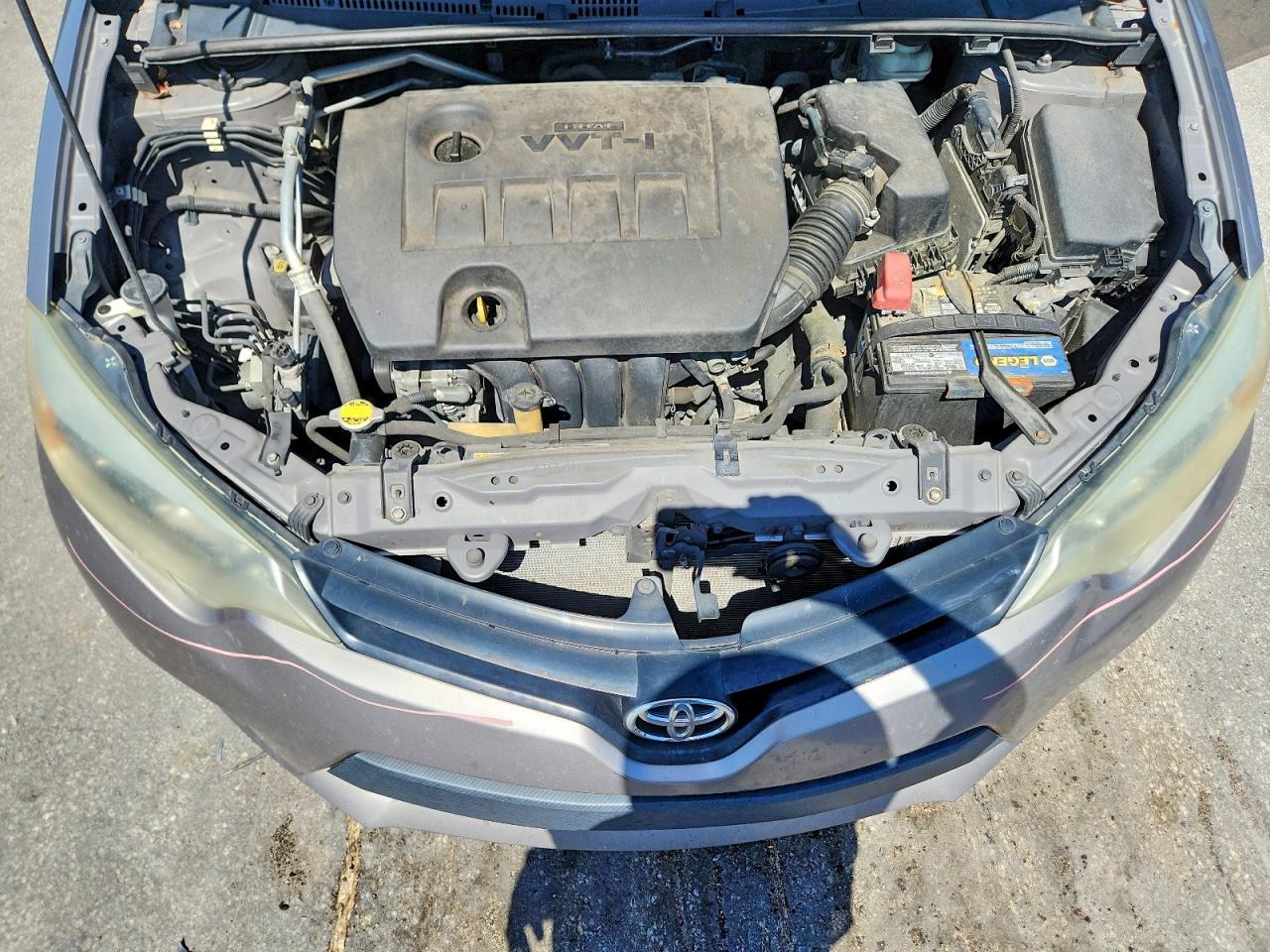2014 Toyota Corolla Le Gray vin: 2T1BURHE1EC141254