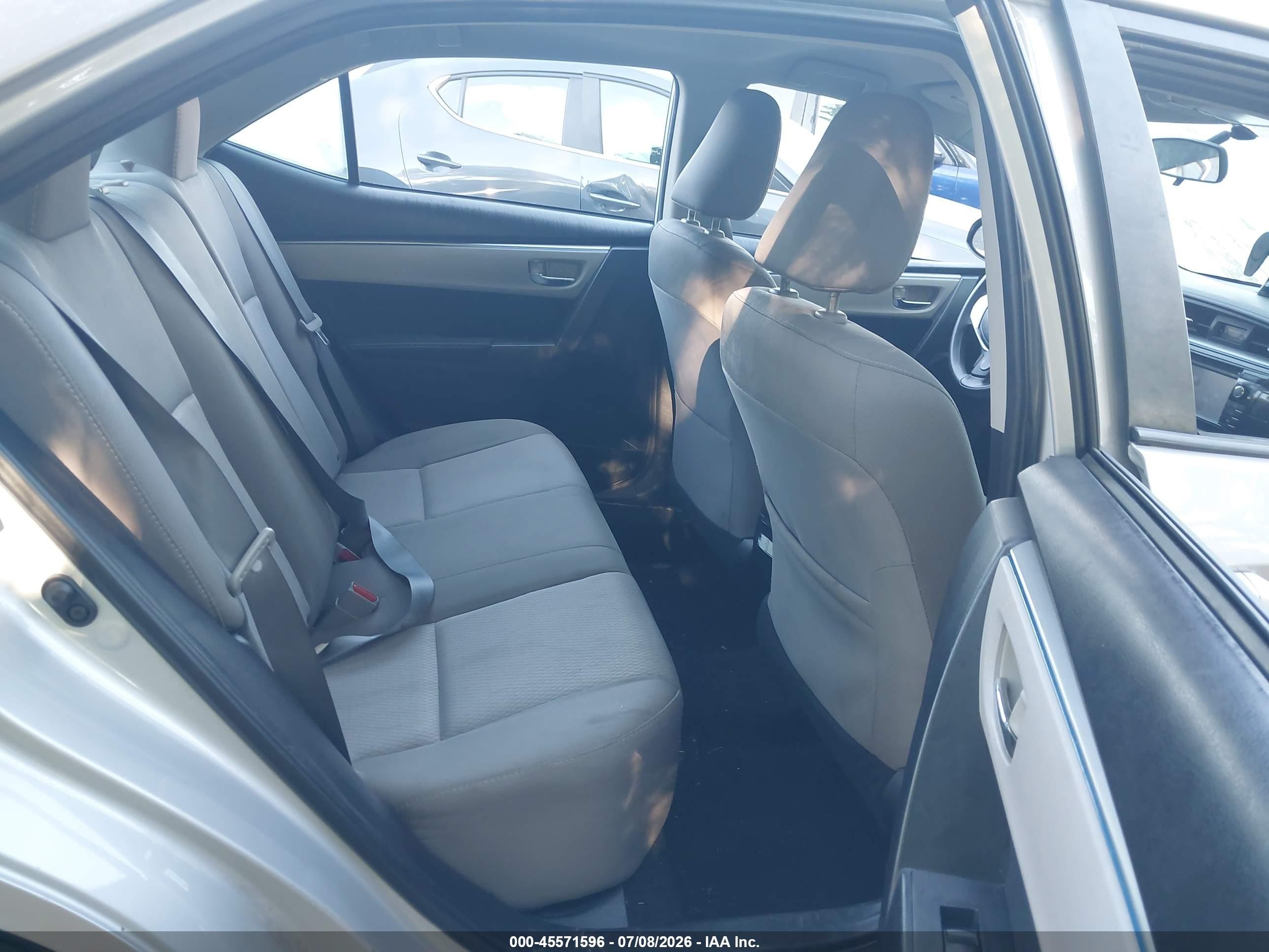2014 Toyota Corolla Le Silver vin: 2T1BURHE1EC150729