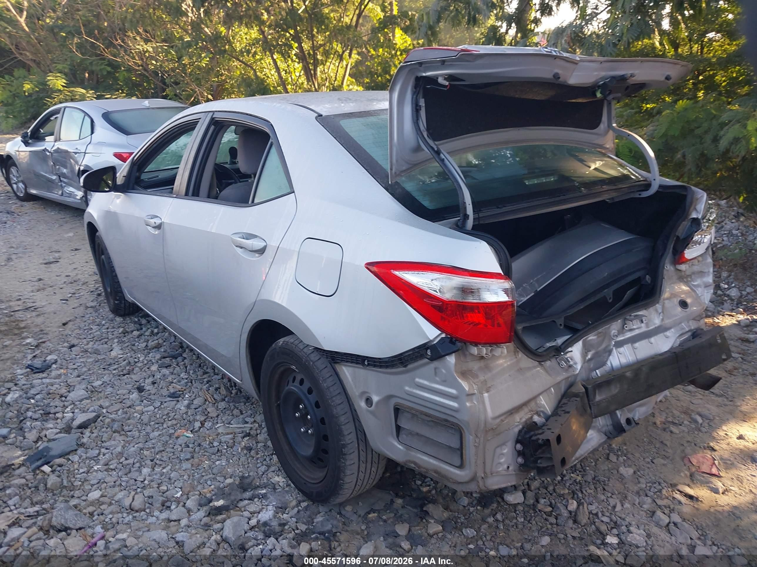 2014 Toyota Corolla Le Silver vin: 2T1BURHE1EC150729