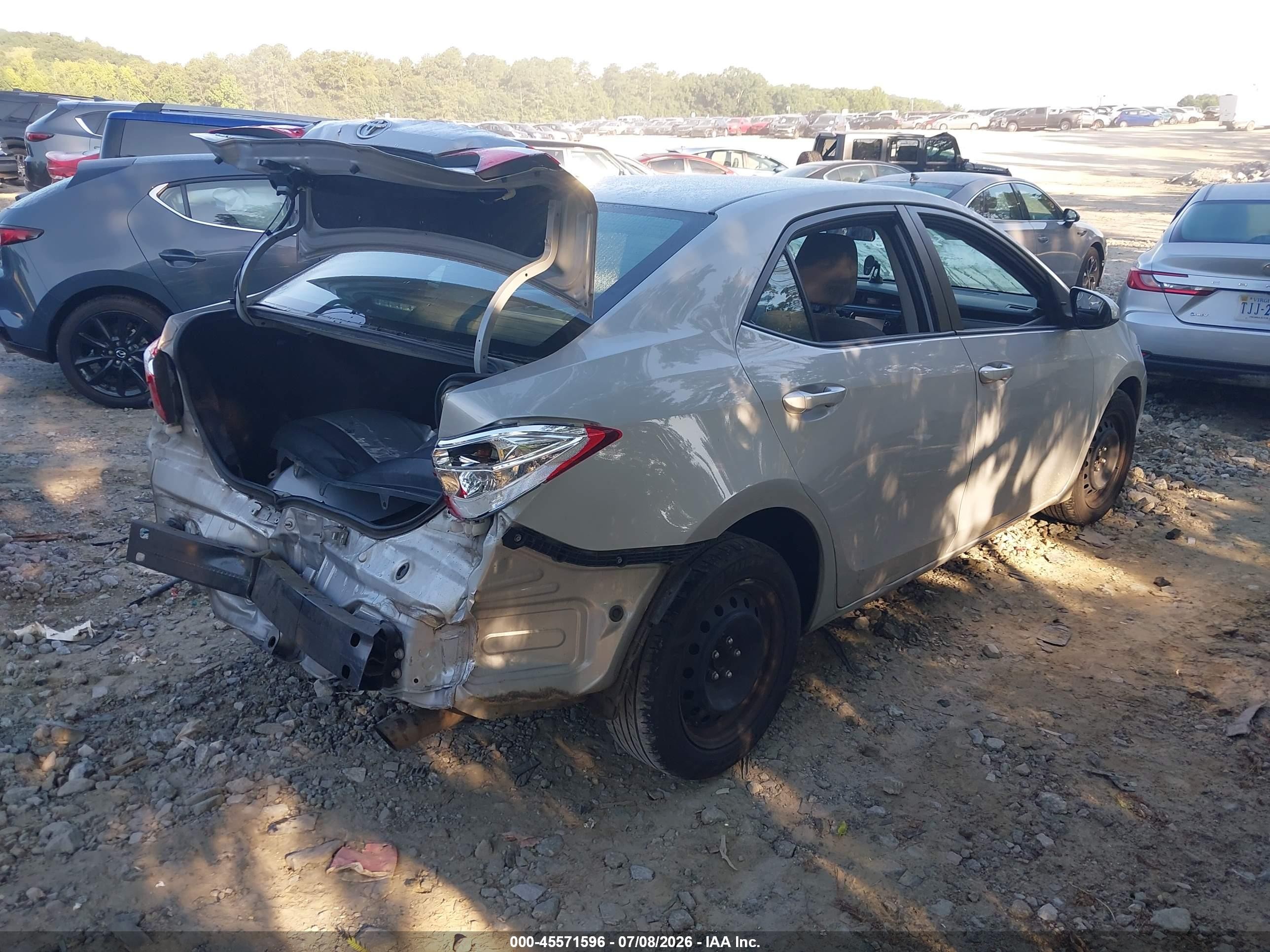 2014 Toyota Corolla Le Silver vin: 2T1BURHE1EC150729