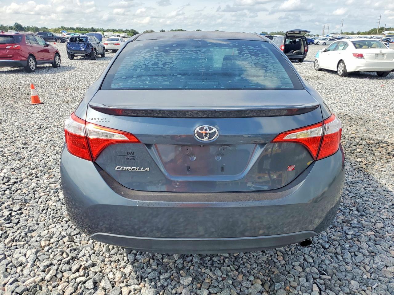 2014 Toyota Corolla S Gray vin: 2T1BURHE1EC165764