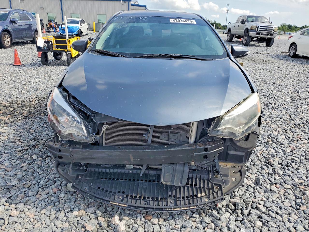 2014 Toyota Corolla S Gray vin: 2T1BURHE1EC165764