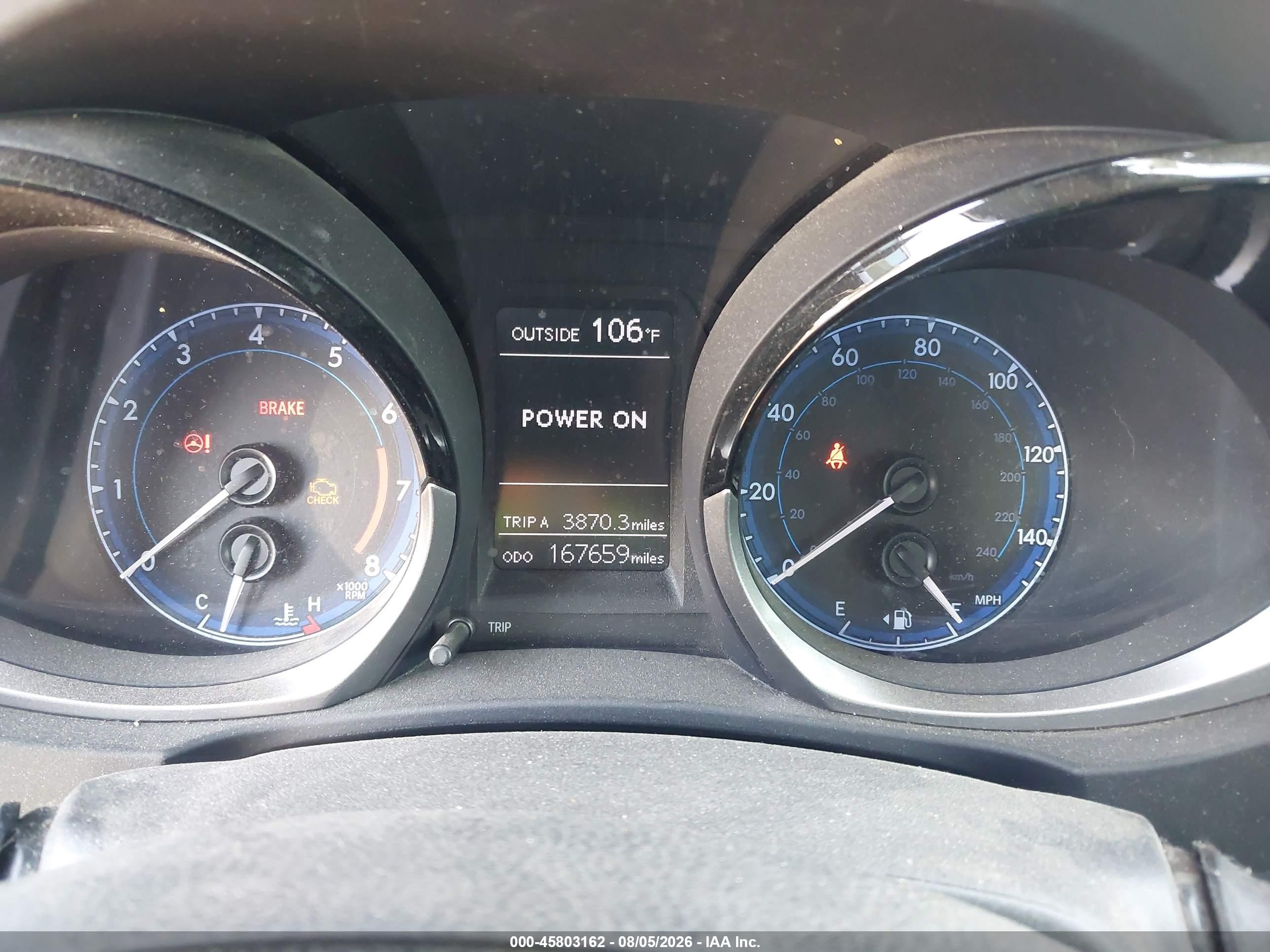 2014 Toyota Corolla S Plus Blue vin: 2T1BURHE1EC165831