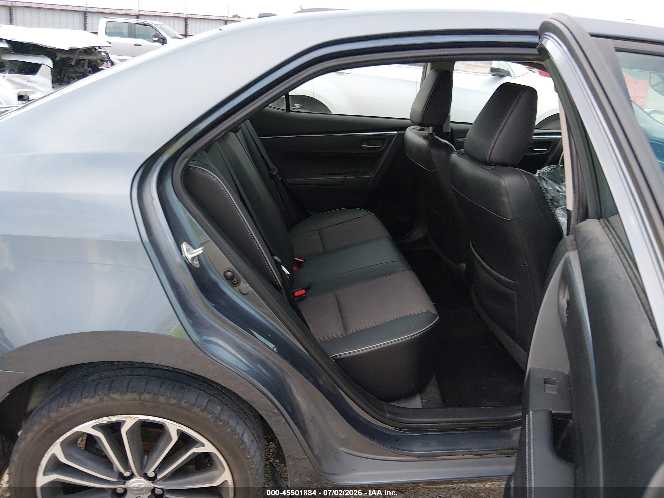 2014 Toyota Corolla S Plus Gray vin: 2T1BURHE1EC166588