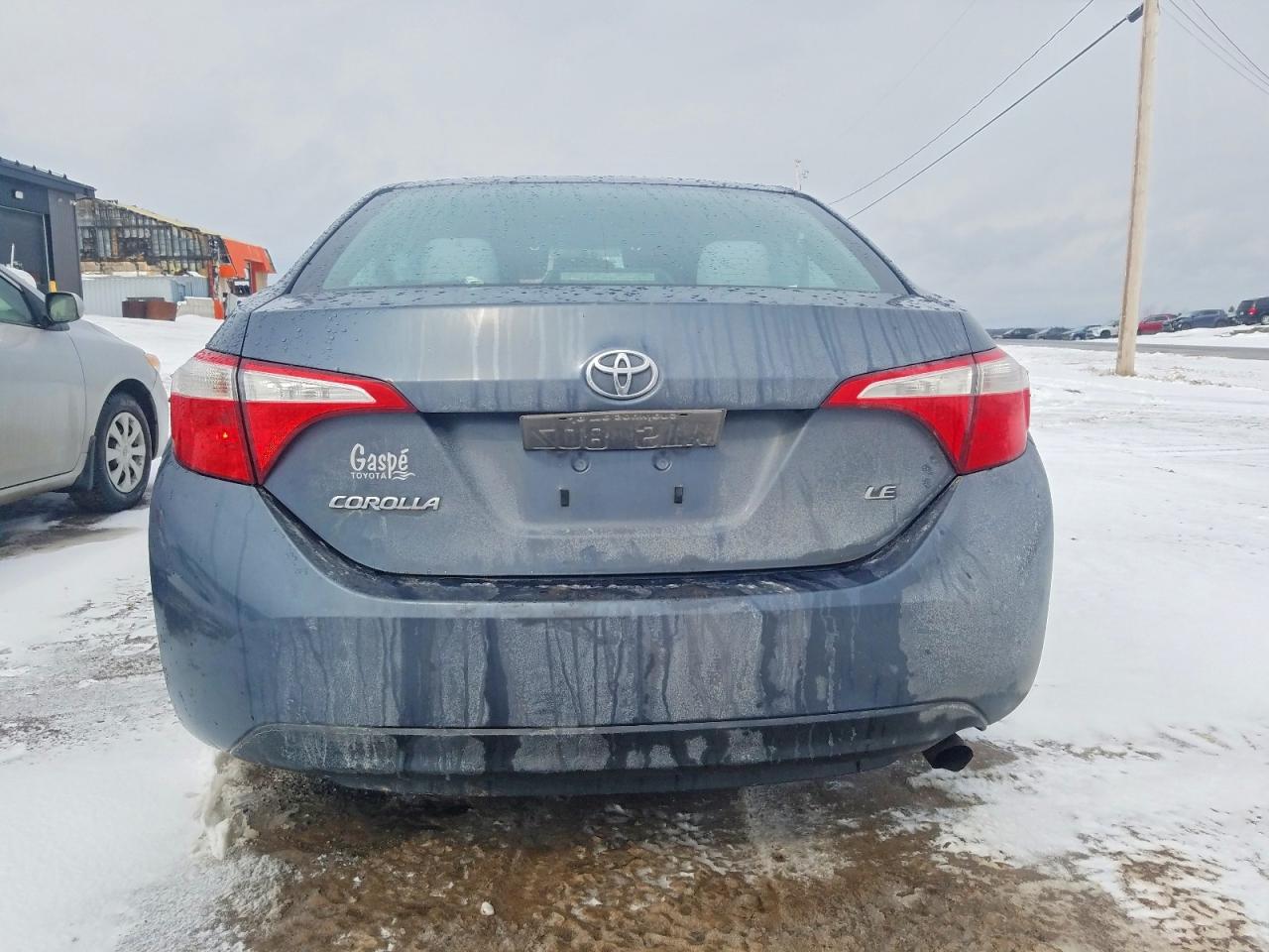 2014 Toyota Corolla L Blue vin: 2T1BURHE1EC171807