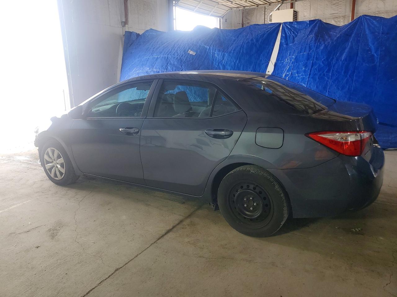 2014 Toyota Corolla Le Gray vin: 2T1BURHE1EC179096