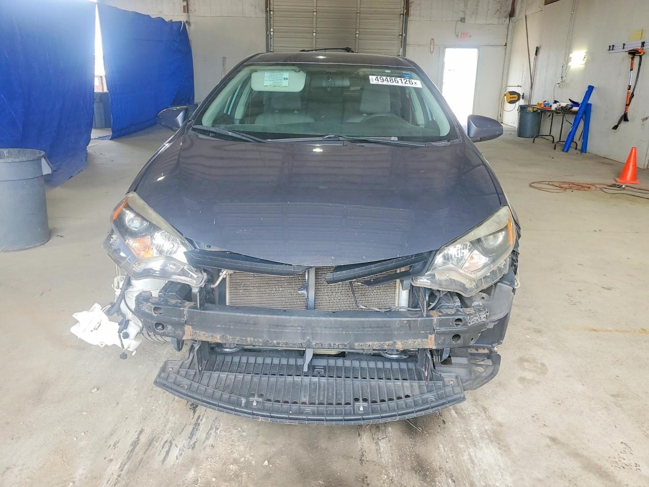 2014 Toyota Corolla Le Gray vin: 2T1BURHE1EC179096