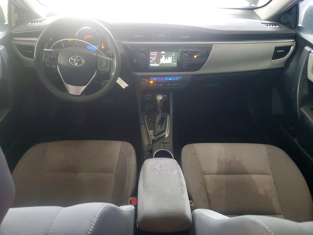 2014 Toyota Corolla Le Gray vin: 2T1BURHE1EC179096