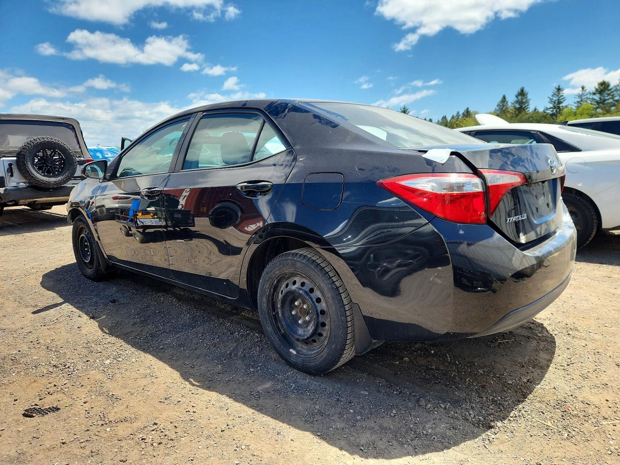 2014 Toyota Corolla L Black vin: 2T1BURHE1EC180152
