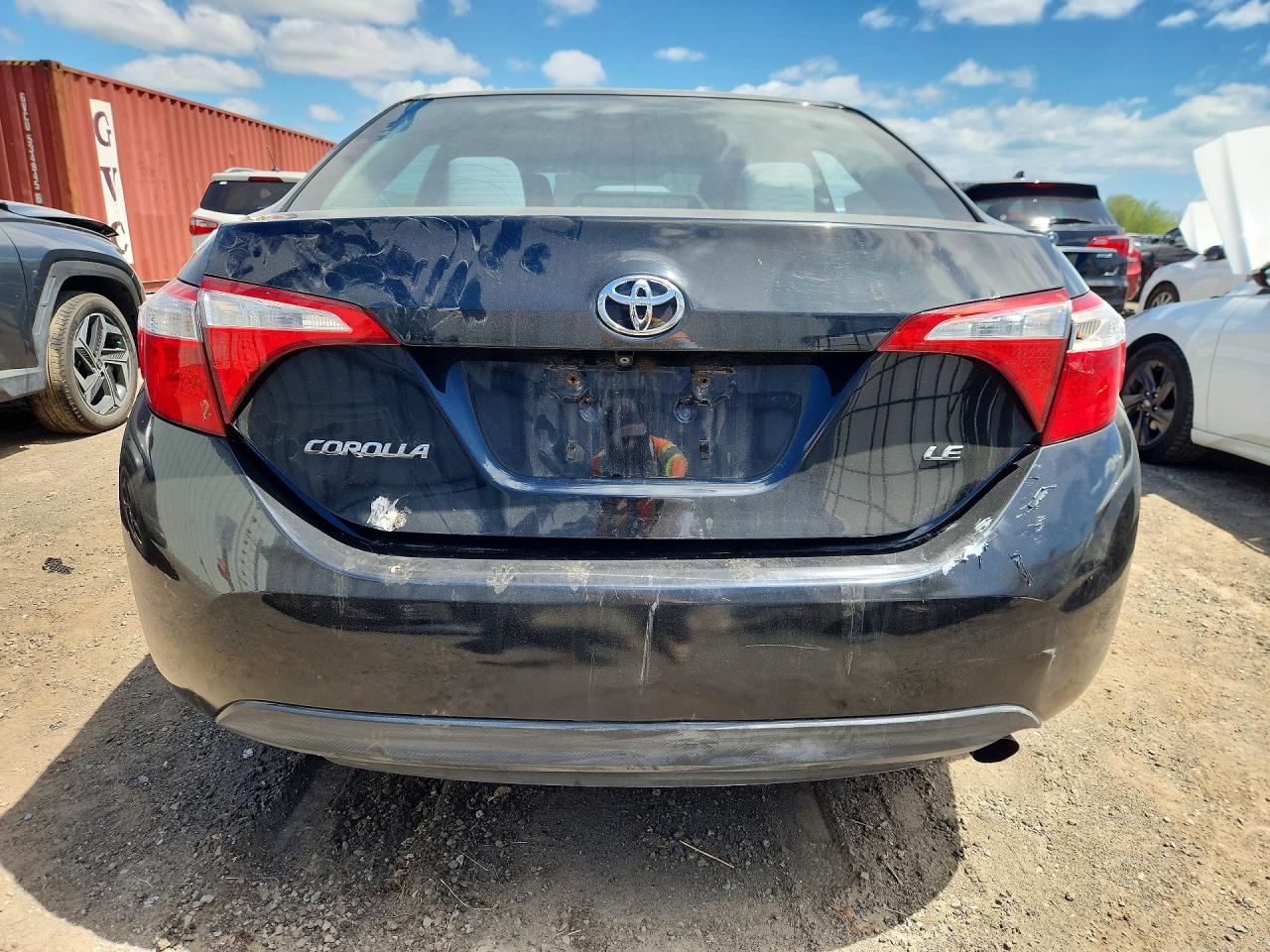 2014 Toyota Corolla L Black vin: 2T1BURHE1EC180152