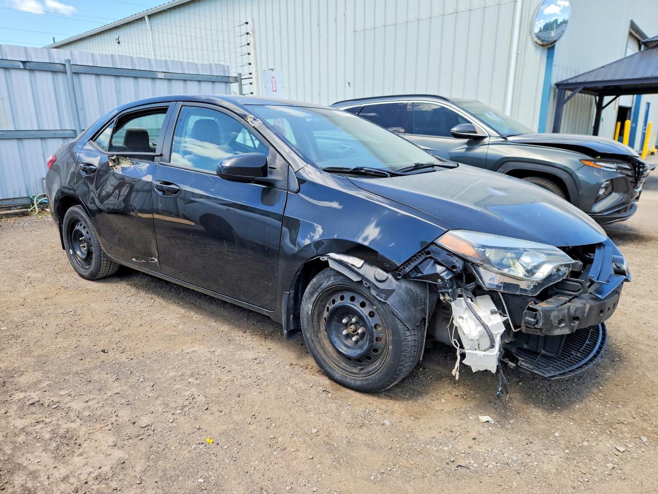 2014 Toyota Corolla L Black vin: 2T1BURHE1EC180152