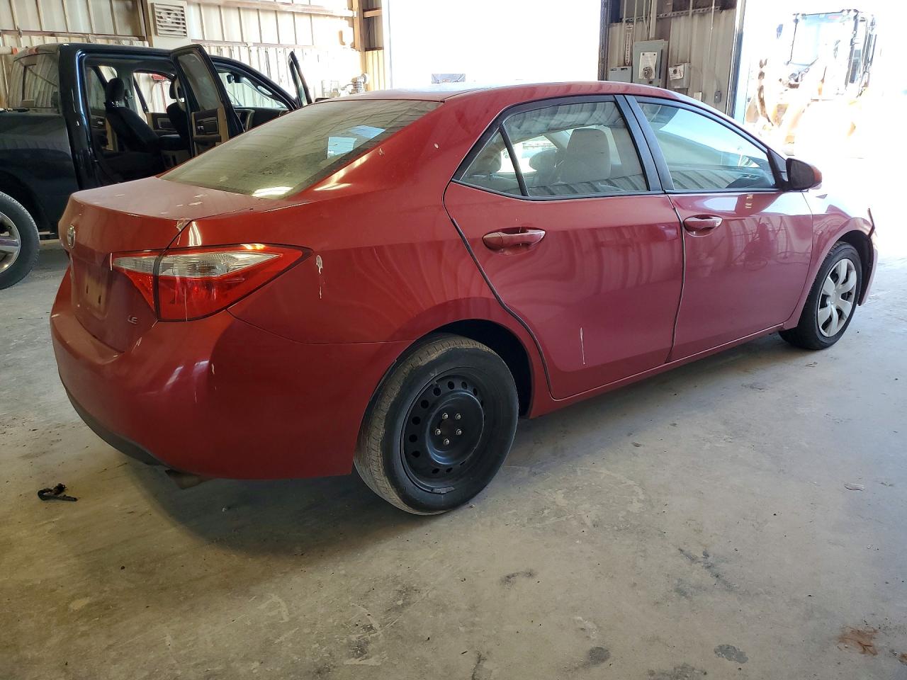 2014 Toyota Corolla Le Red vin: 2T1BURHE1EC182046