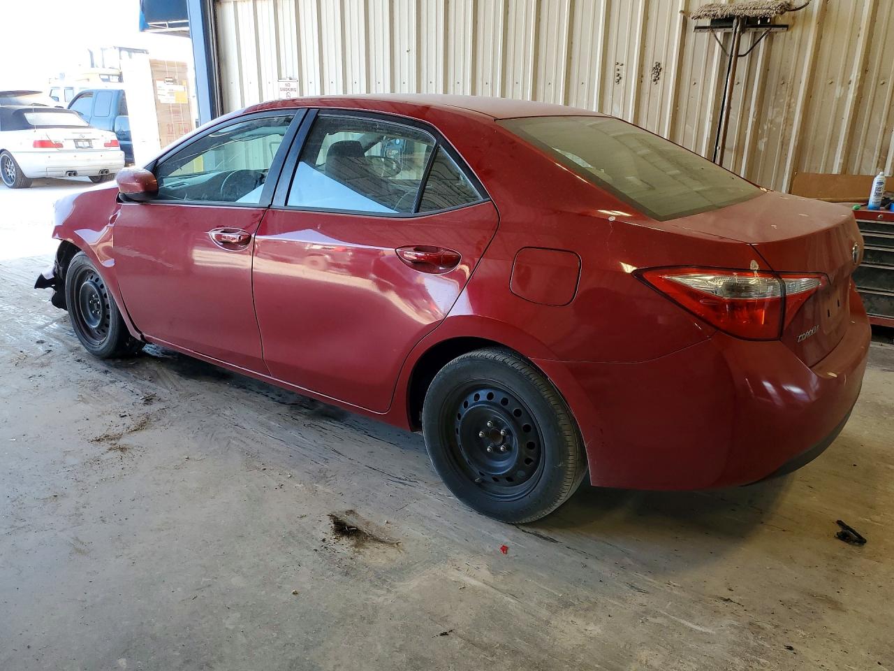 2014 Toyota Corolla Le Red vin: 2T1BURHE1EC182046