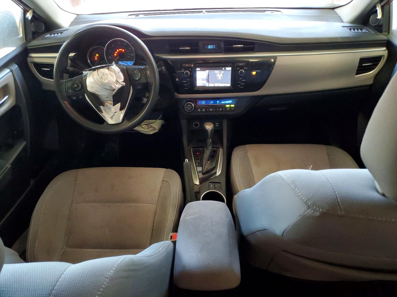 2014 Toyota Corolla Le Red vin: 2T1BURHE1EC182046