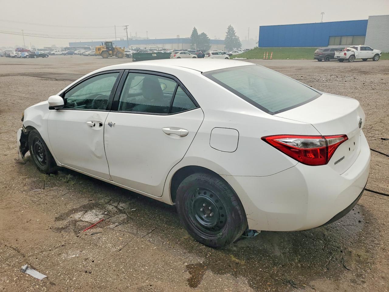2014 Toyota Corolla Le White vin: 2T1BURHE1EC184203