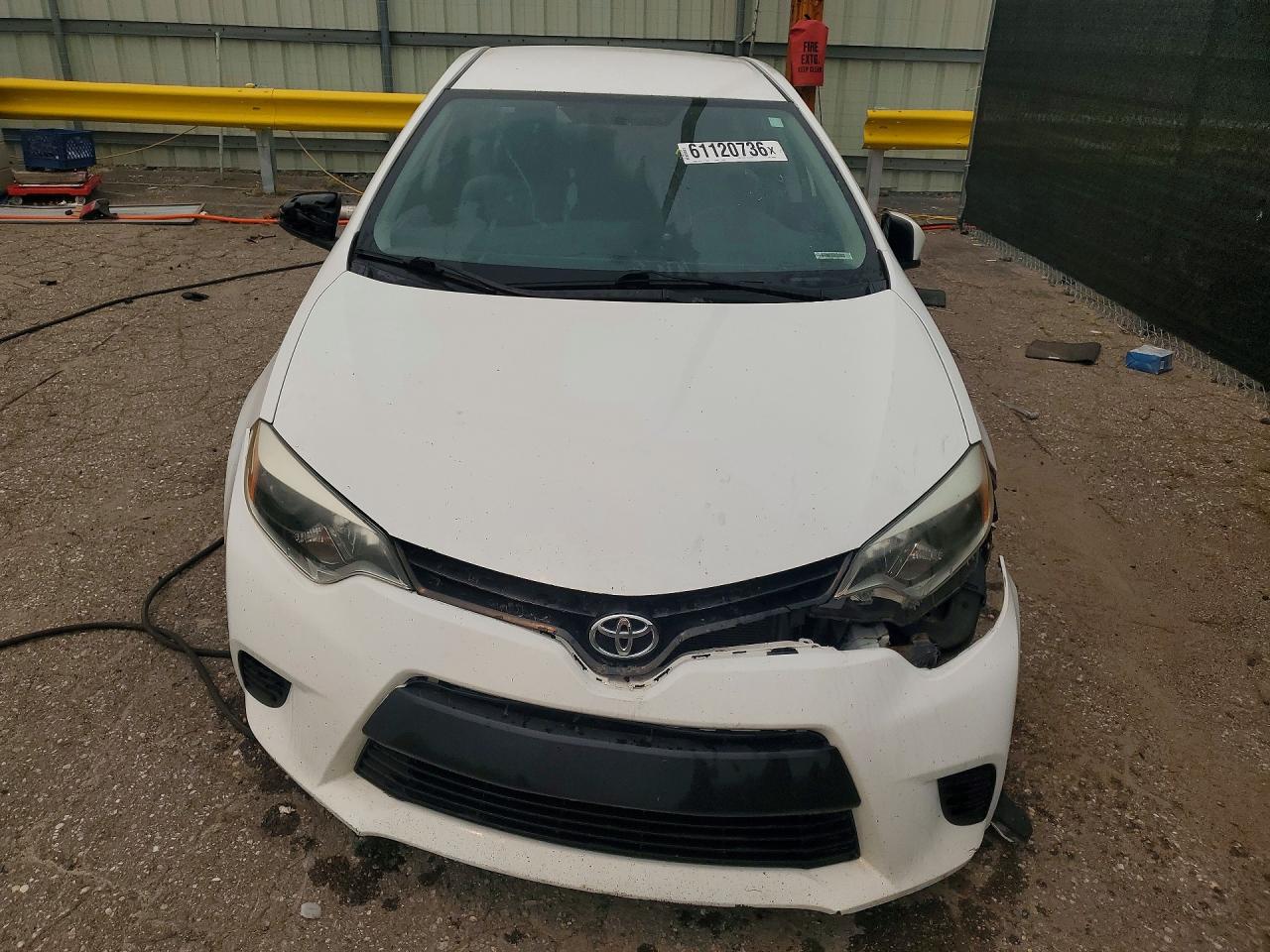 2014 Toyota Corolla Le White vin: 2T1BURHE1EC184203