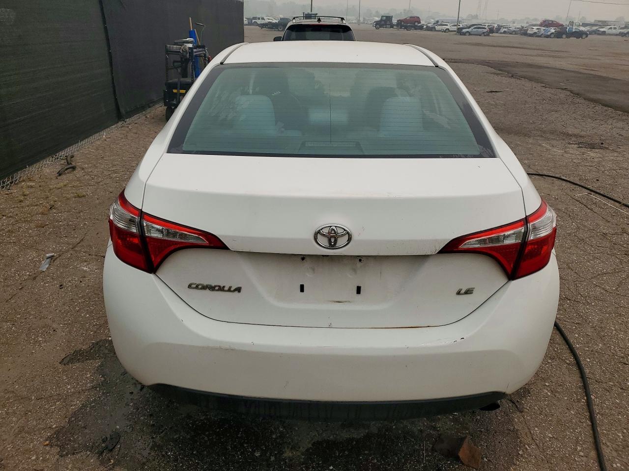 2014 Toyota Corolla Le White vin: 2T1BURHE1EC184203