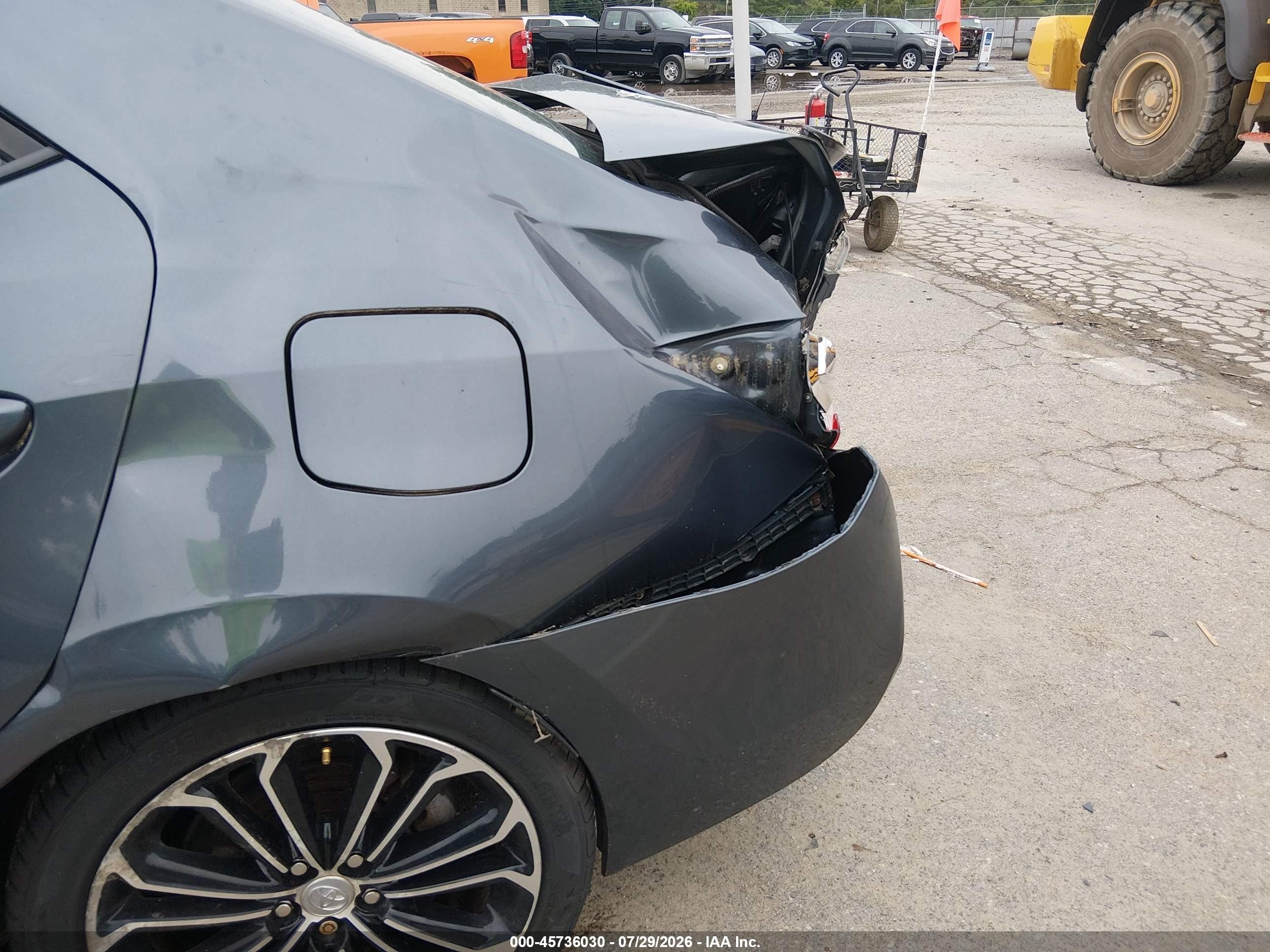 2014 Toyota Corolla S Plus Бирюзовый vin: 2T1BURHE1EC187067