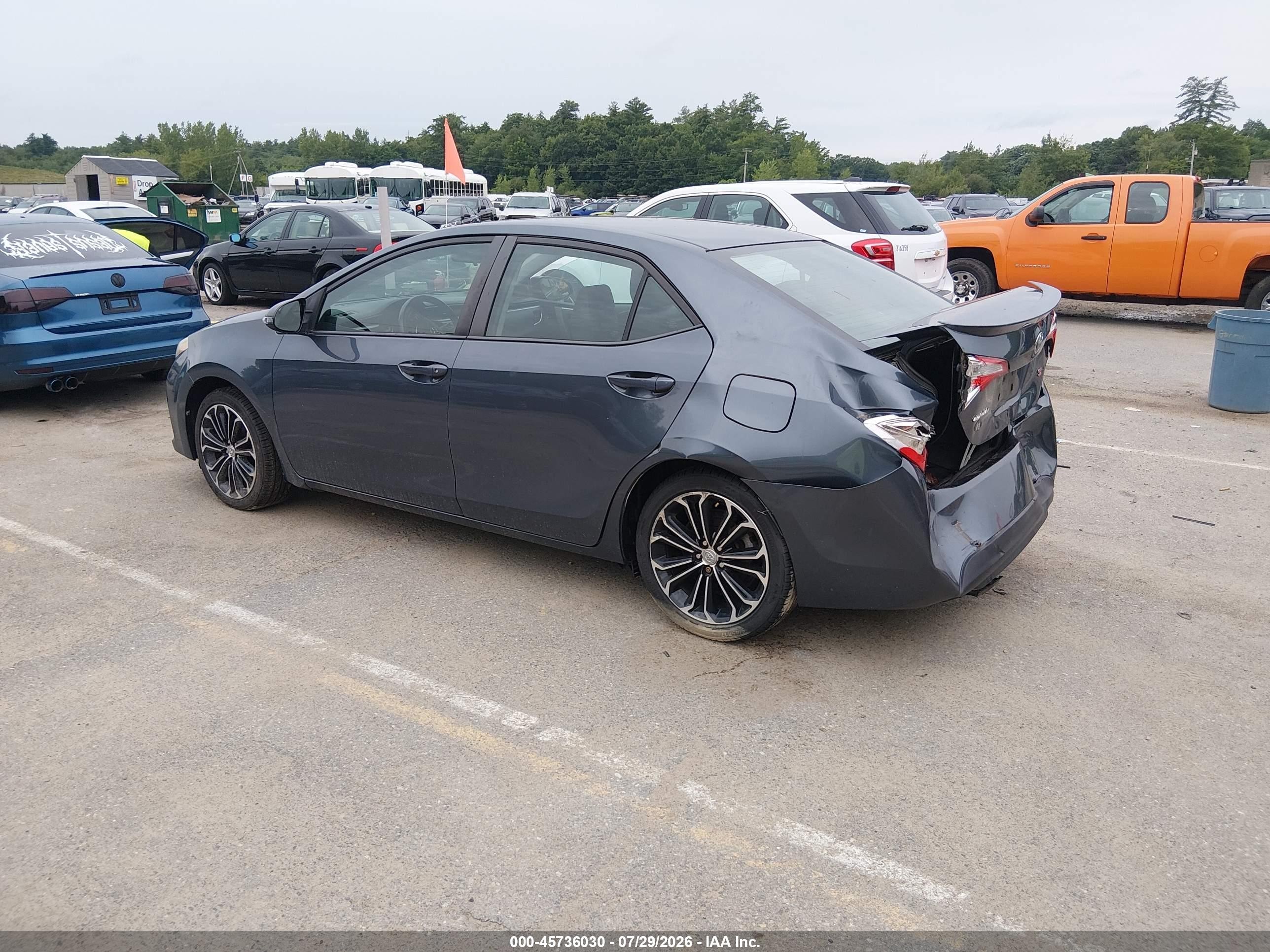 2014 Toyota Corolla S Plus Бирюзовый vin: 2T1BURHE1EC187067