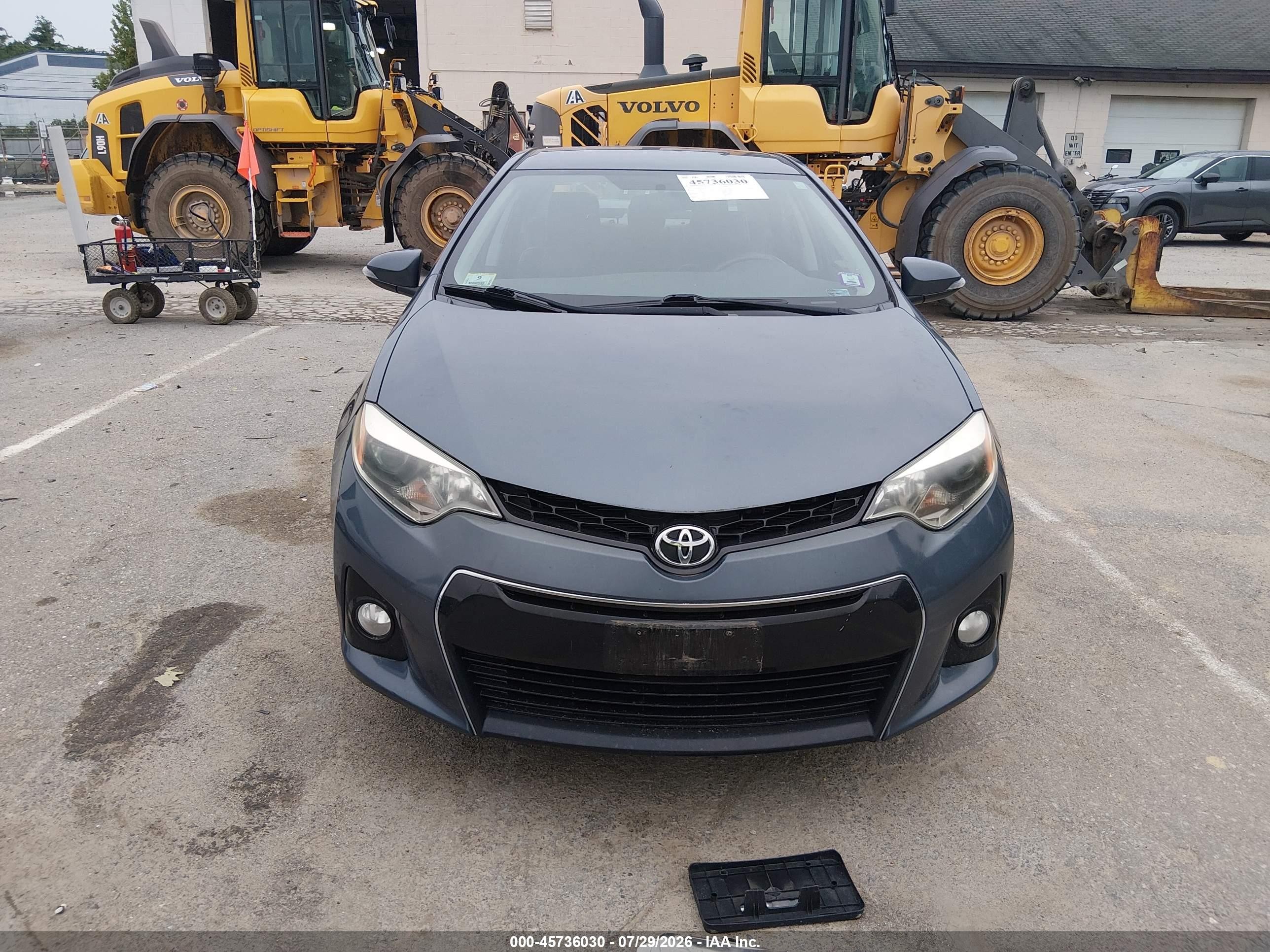 2014 Toyota Corolla S Plus Бирюзовый vin: 2T1BURHE1EC187067
