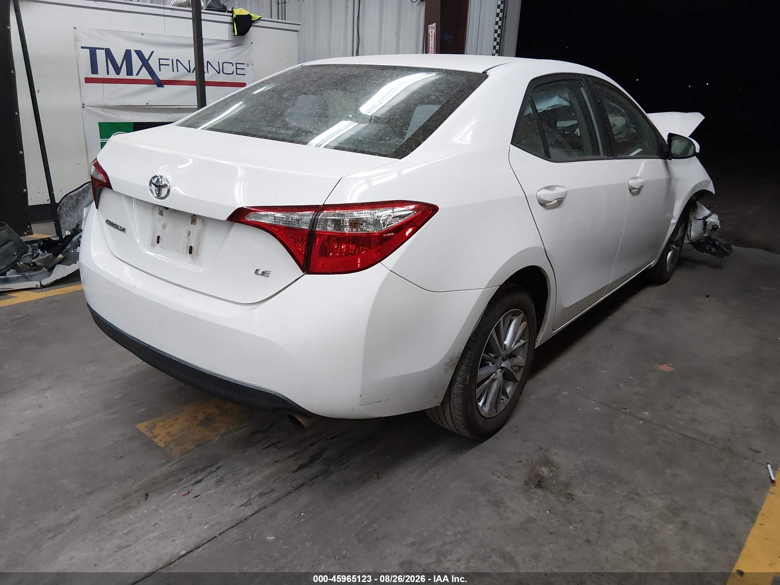 2014 Toyota Corolla Le Plus Белый vin: 2T1BURHE1EC193421