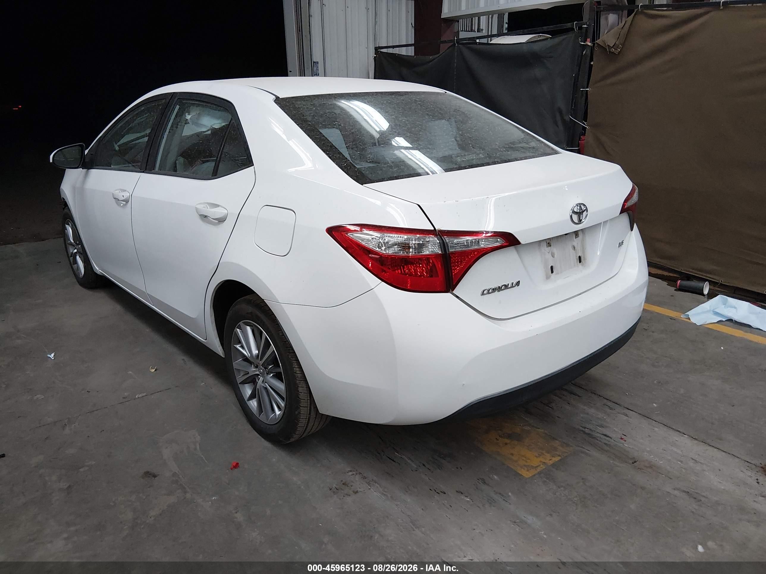 2014 Toyota Corolla Le Plus Белый vin: 2T1BURHE1EC193421
