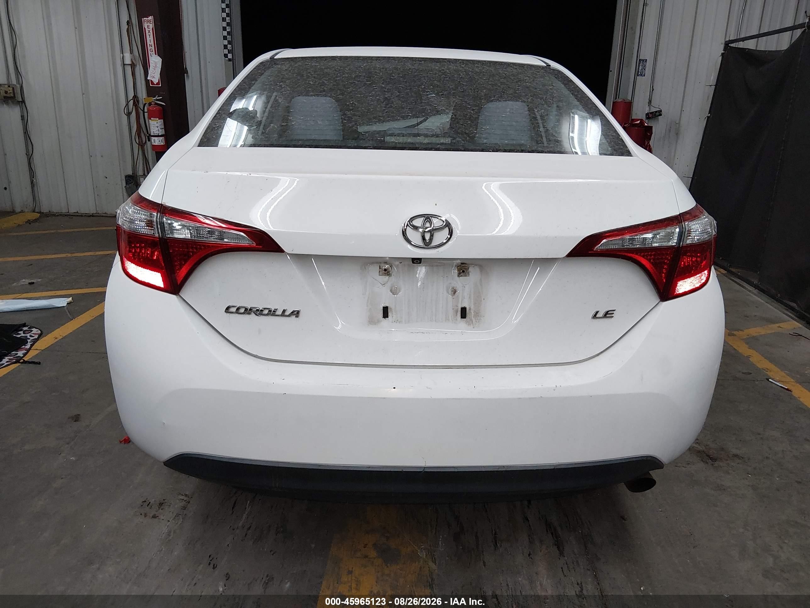 2014 Toyota Corolla Le Plus Белый vin: 2T1BURHE1EC193421