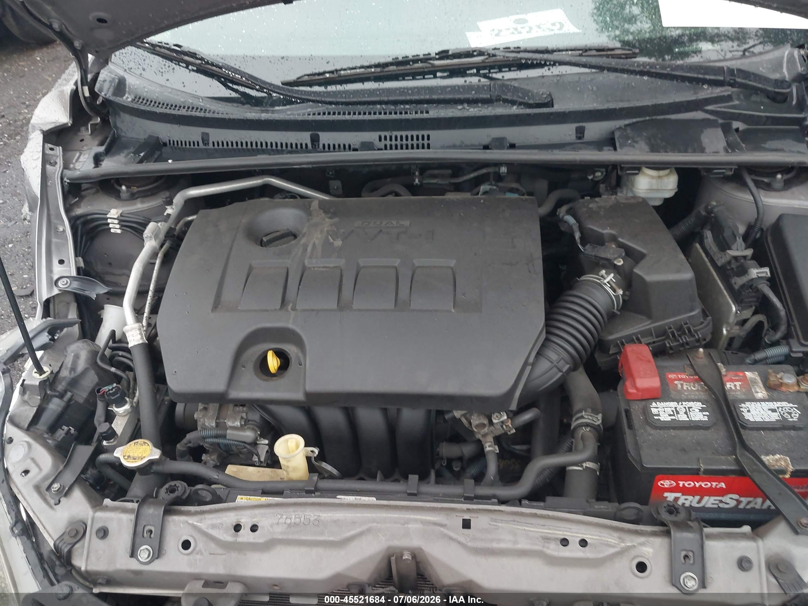 2014 Toyota Corolla Le Gray vin: 2T1BURHE1EC196299