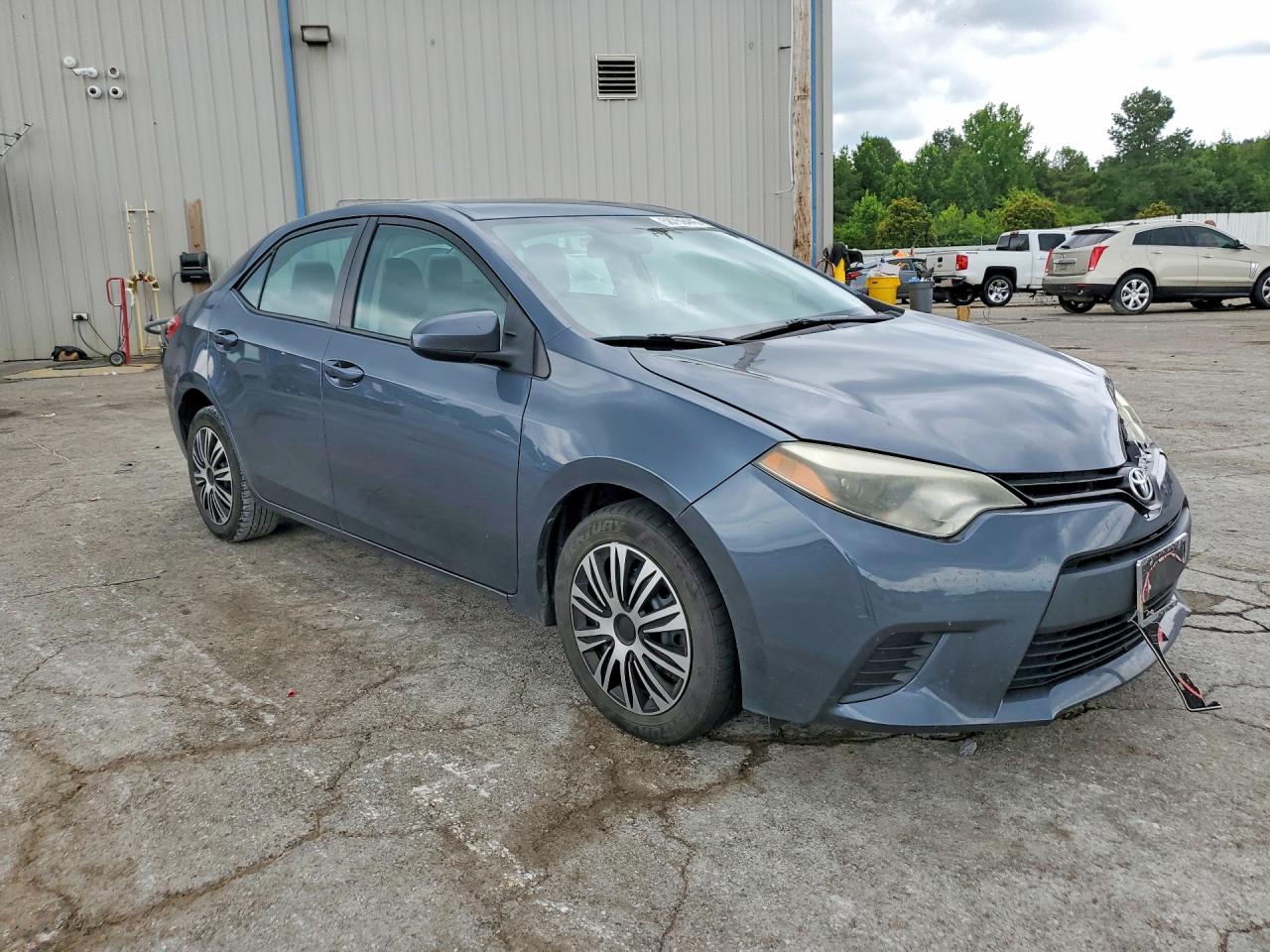 2014 Toyota Corolla Le Gray vin: 2T1BURHE1EC197601