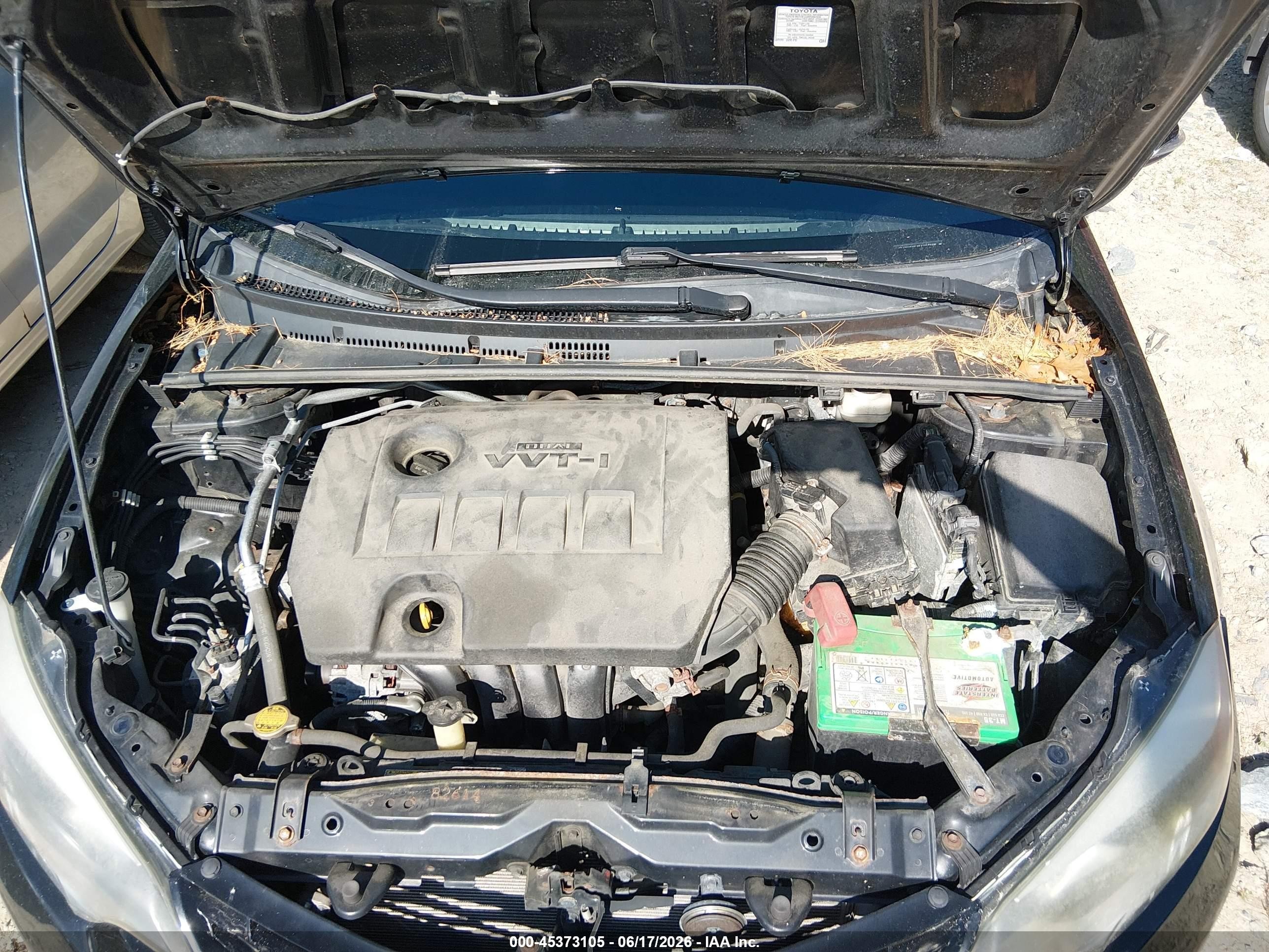 2014 Toyota Corolla S Plus Black vin: 2T1BURHE1EC201968