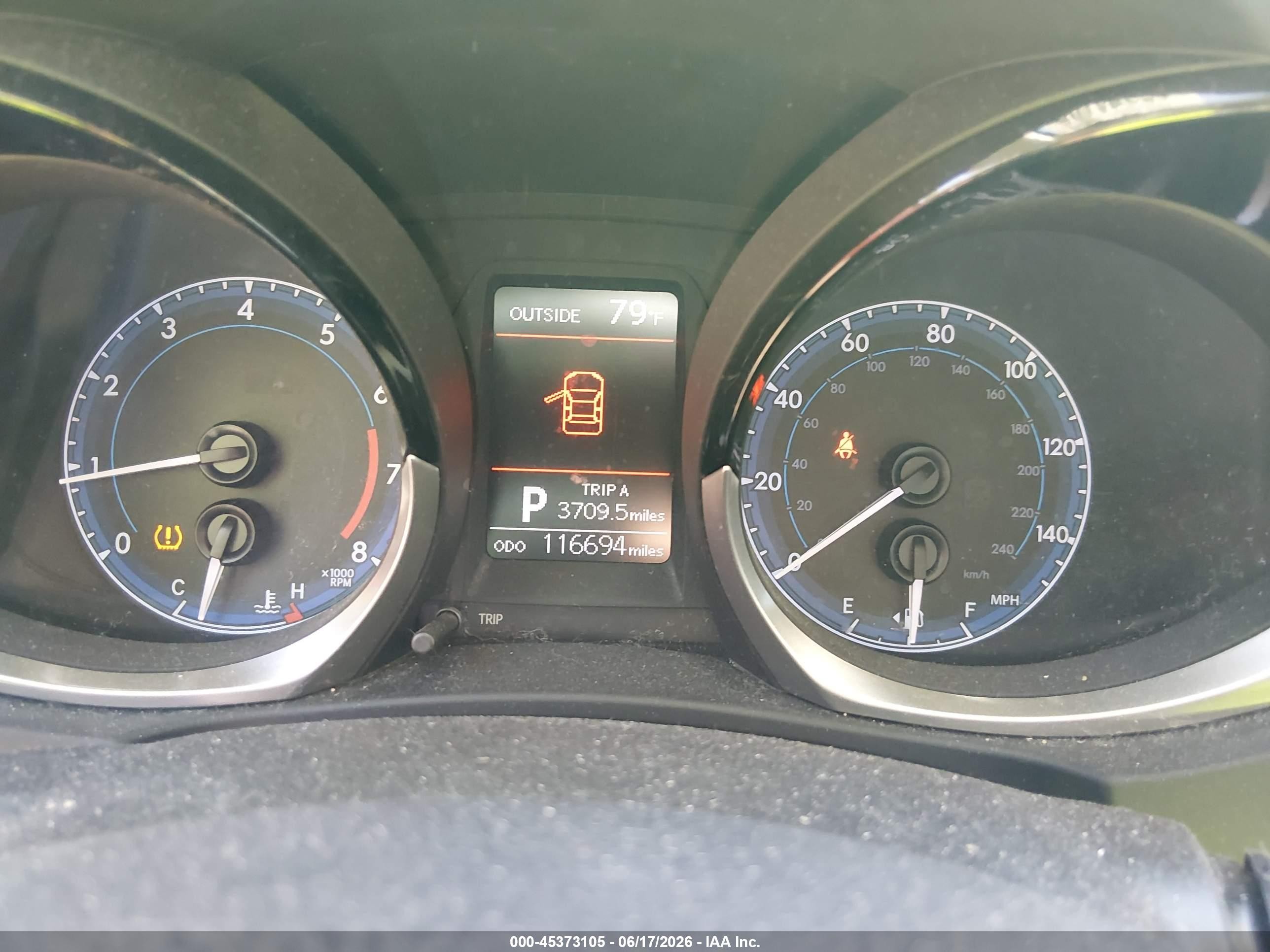 2014 Toyota Corolla S Plus Black vin: 2T1BURHE1EC201968