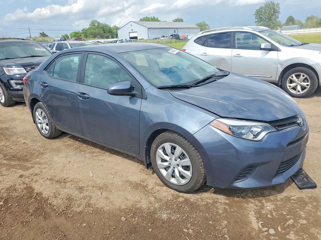 2014 Toyota Corolla Le Gray vin: 2T1BURHE1EC207477