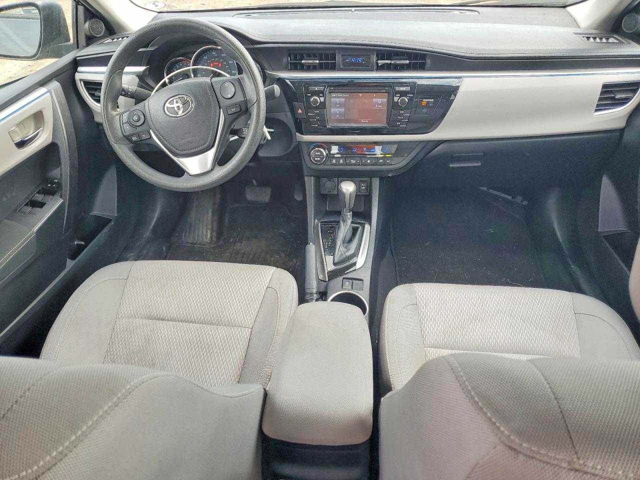 2014 Toyota Corolla Le Gray vin: 2T1BURHE1EC207477