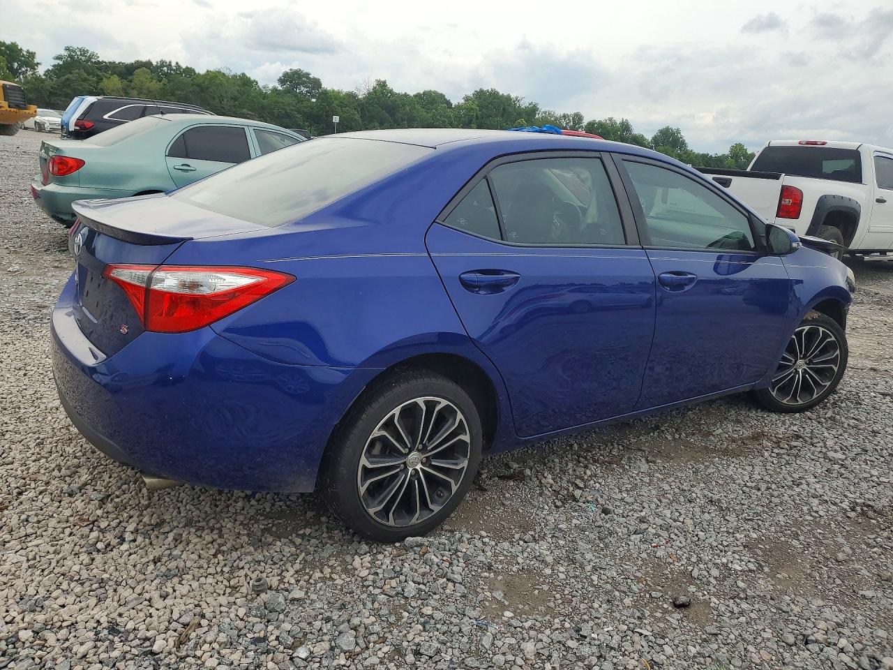 2014 Toyota Corolla L/le/le Plus Blue vin: 2T1BURHE1EC213845
