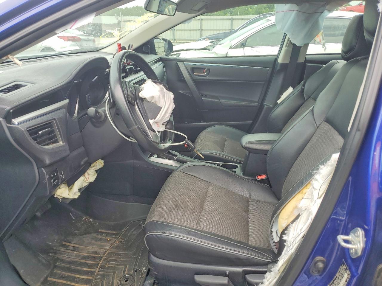 2014 Toyota Corolla L/le/le Plus Blue vin: 2T1BURHE1EC213845