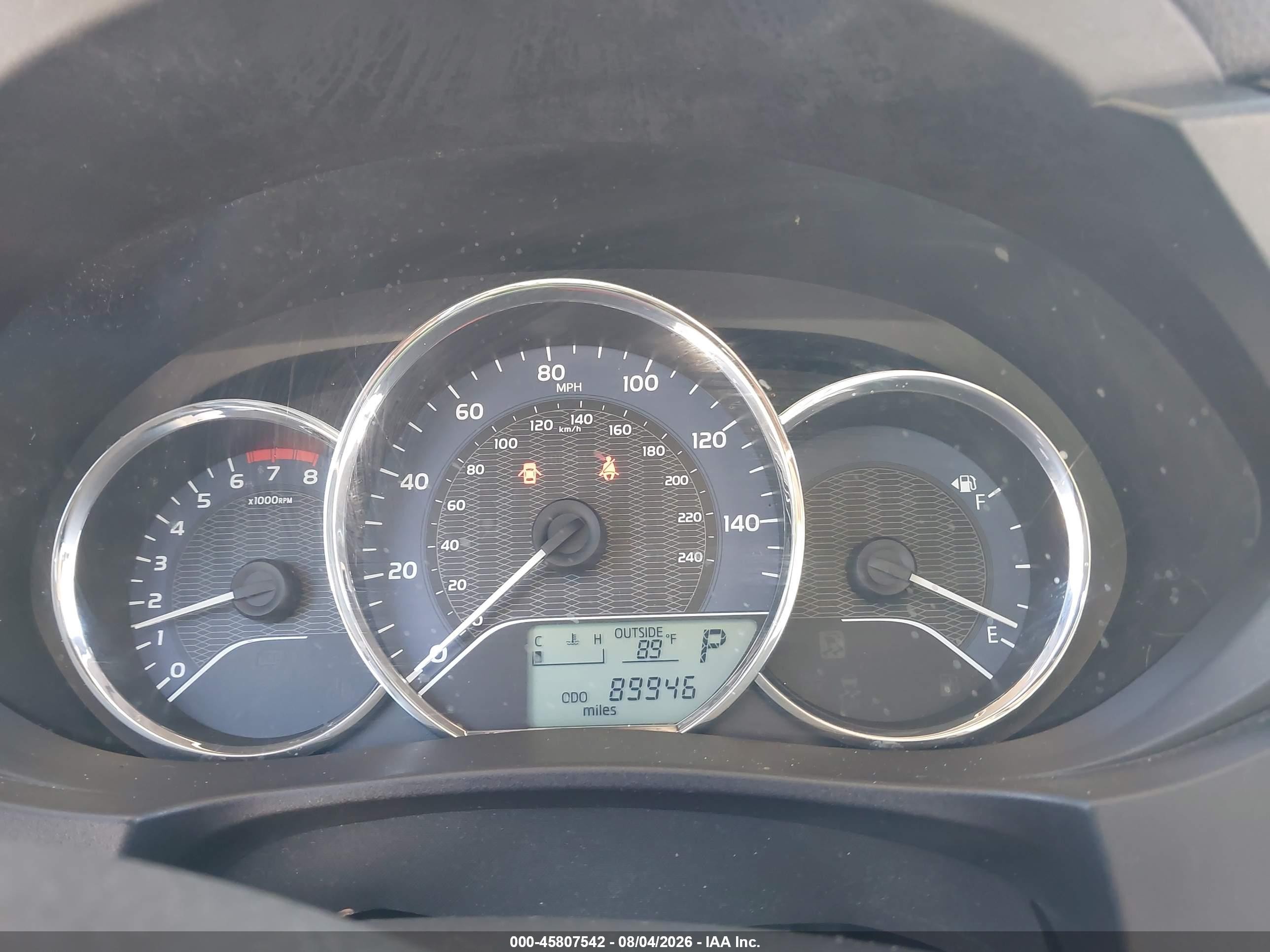 2014 Toyota Corolla Le Gray vin: 2T1BURHE1EC219869