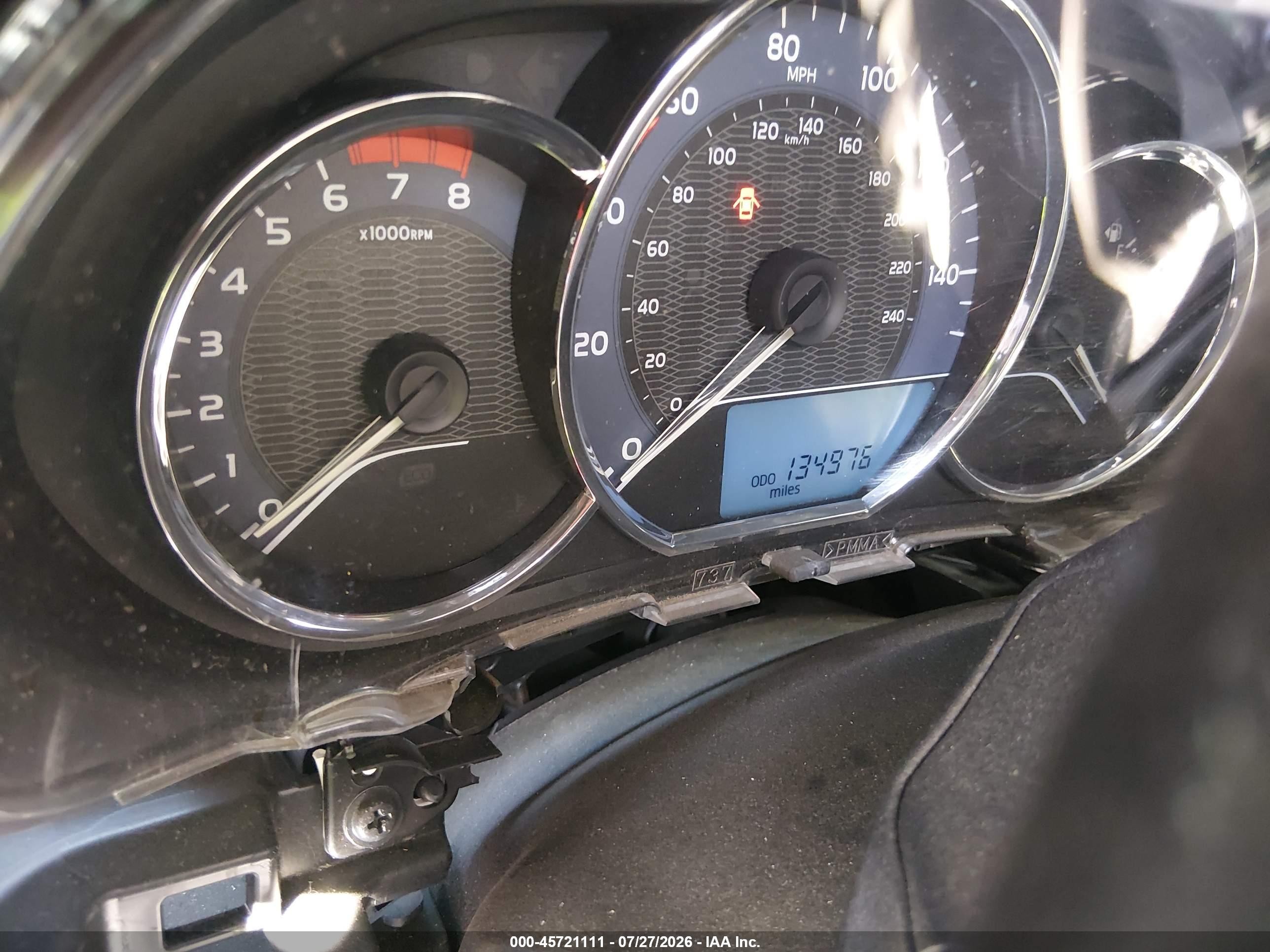 2014 Toyota Corolla L Синий vin: 2T1BURHE1EC221203