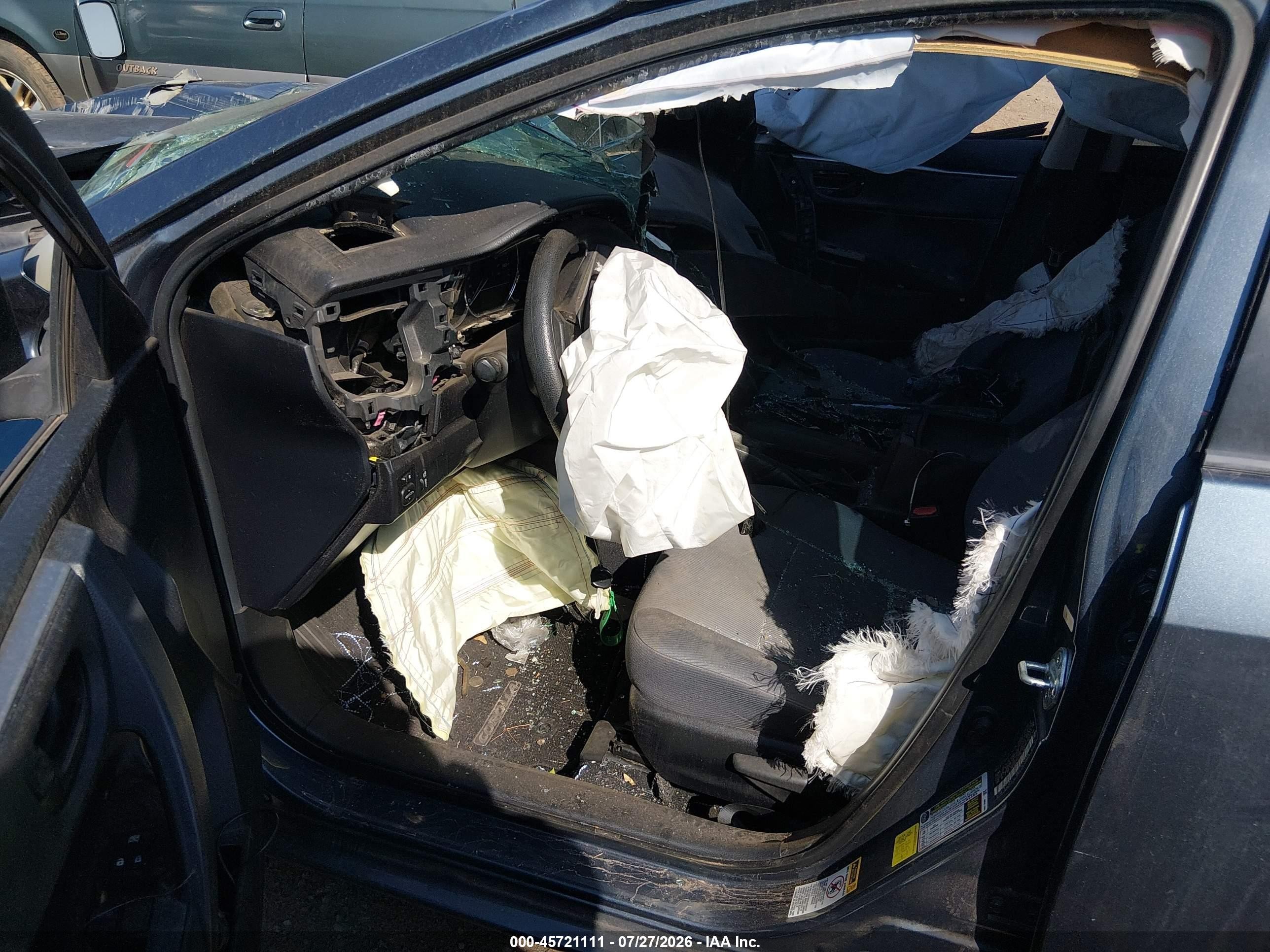 2014 Toyota Corolla L Синий vin: 2T1BURHE1EC221203
