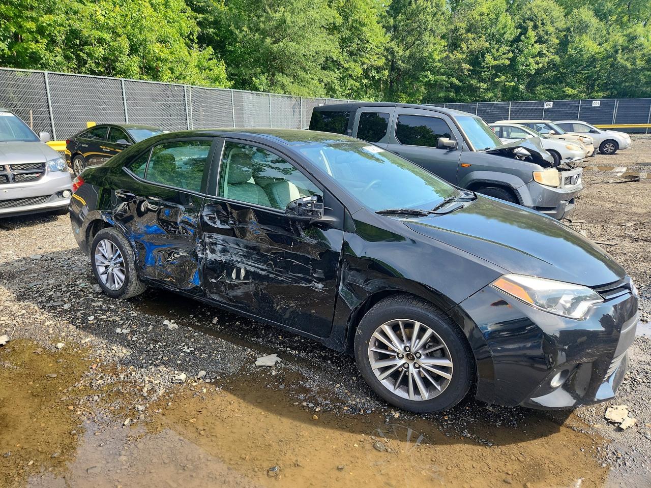 2014 Toyota Corolla Le Plus Black vin: 2T1BURHE1EC223906